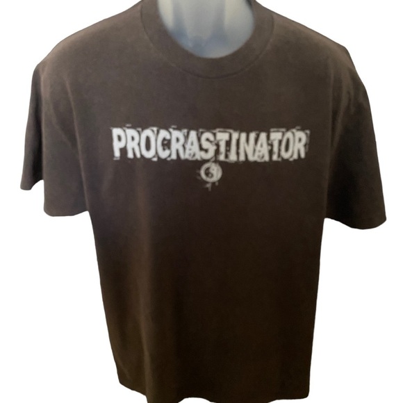 T&C Surf Designs Hawaii “Procrastinator Surfer” Tee Shirt Men L Large - Picture 1 of 8